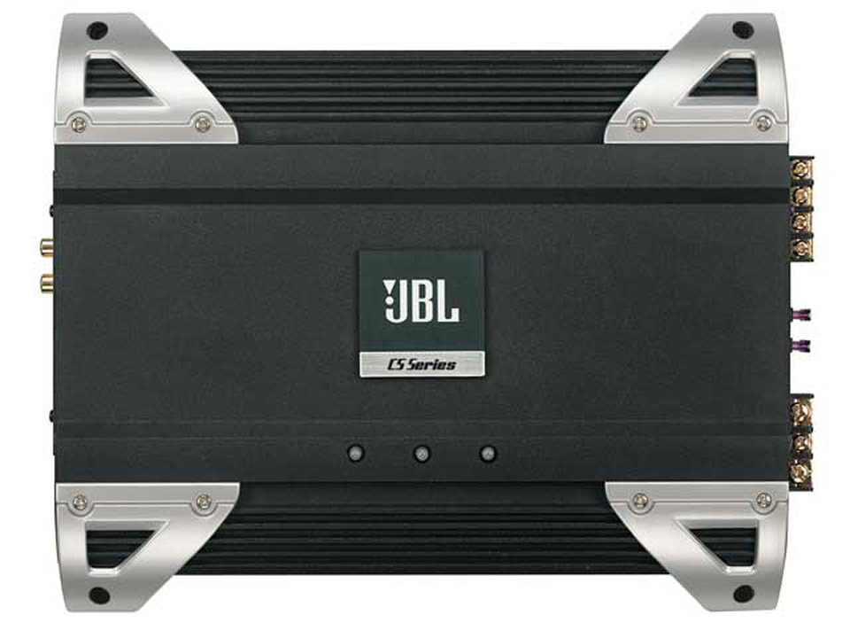 CS 200.1 - Black - 338 Watt Mono Subwoofer Amplifier - Hero